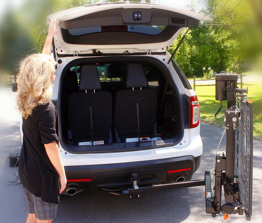 Swing Away for Wheelchair Carrier Lifts