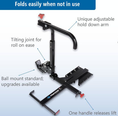 Harmar AL003 Tilt-N-Tote Manual Wheelchair Lift