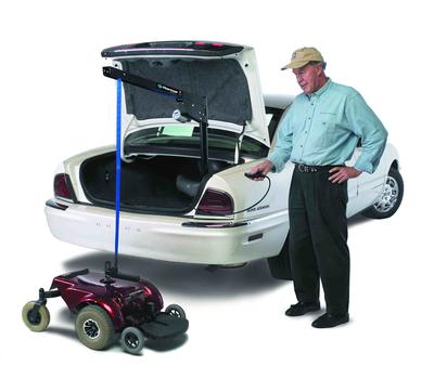 Harmar AL055-Economy, Micro Scooter, Manual,or Power Wheelchair Economy Hoist Vehicle Lift