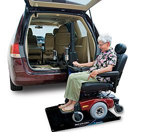 Harmar AL6000 Universal Hybrid Fully Electric Auto Platform Power Wheelchair Lift