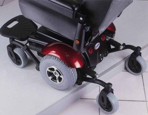 Merits® P326A-Vision Sport Mid-Wheel Drive Power Wheelchair