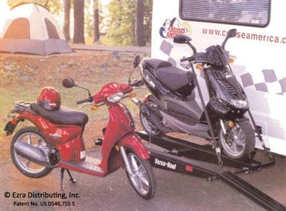 Double Motorcycle Carrier with Ramp