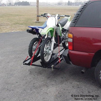 Double Motorcycle Carrier with Ramp