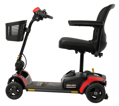 Pride SC442EMS Go Go Elite Traveller 2 Platinum 4 Wheel Mobility Scooter