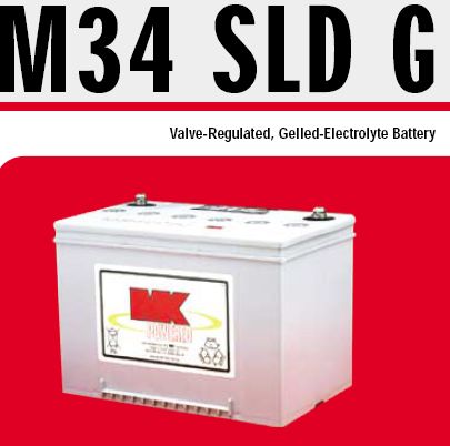 MK Battery M34 Sealed GEL Battery