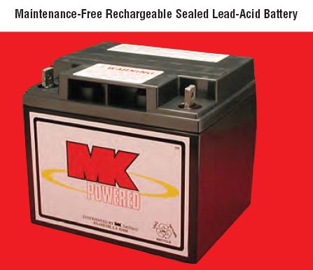 MK Battery M40 Sealed AGM Battery