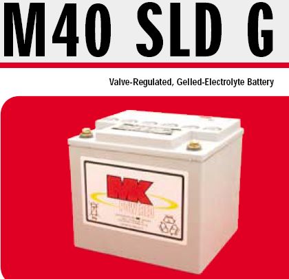 MK Battery M40 Sealed GEL Battery