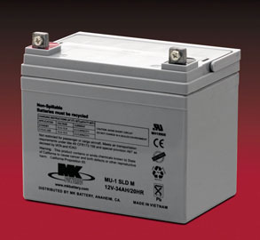 MK Battery U1 Sealed AGM Battery