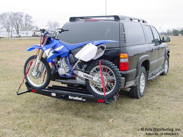 Single Motorcycle Carrier with Ramp