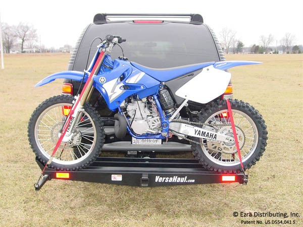 Single Motorcycle Carrier with Ramp