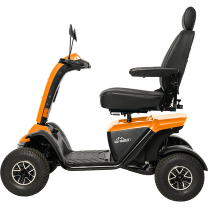 Pride BA401 Baja Wrangler 2-4 Wheel Outdoor Power Mobility Scooter