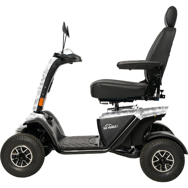 Pride BA401 Baja Wrangler 2-4 Wheel Outdoor Power Mobility Scooter