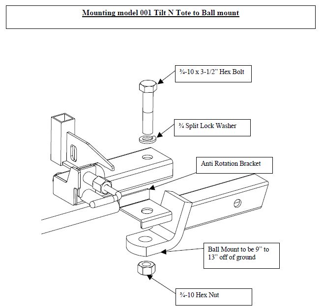 Tote Wheelchair Carrier Non-Tilting