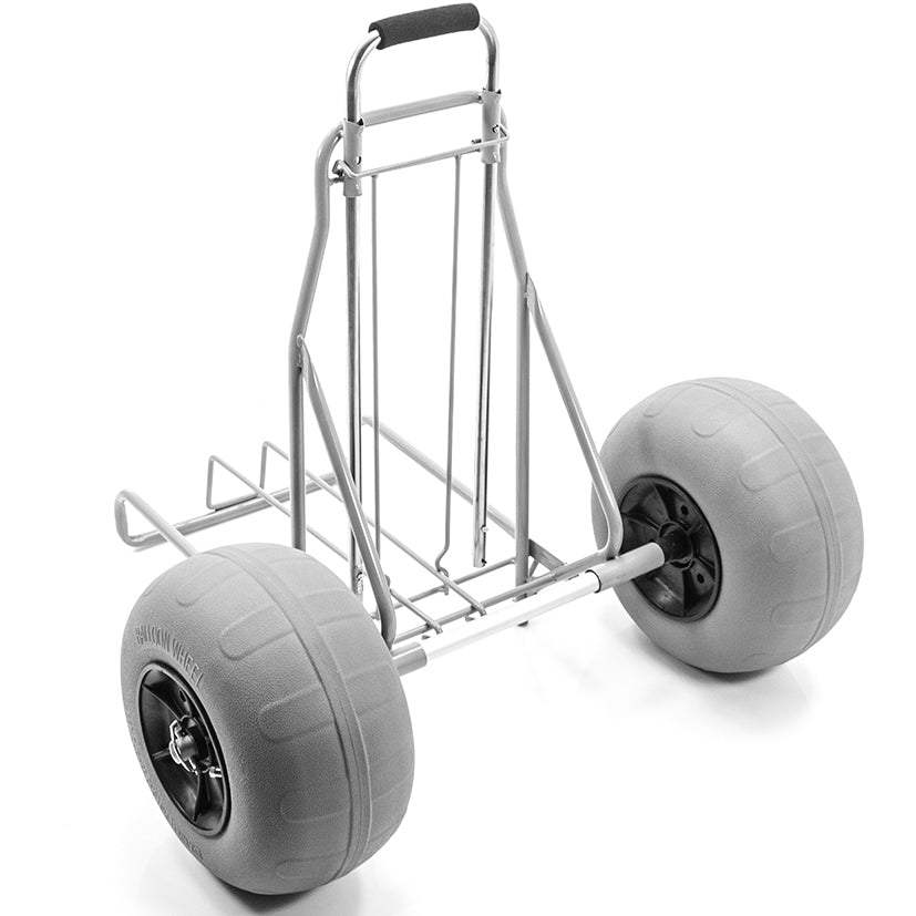 Challenger Mobility Folding Beach Cart with Large Balloon Wheels