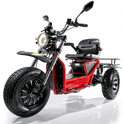 Daymak Boomerbeast® 2-D Heavy Duty AWD 3- Wheel Recreational Mobility Scooter