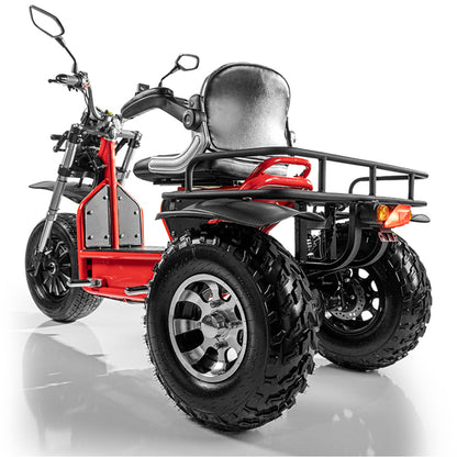 Daymak Boomerbeast® 2-D Heavy Duty AWD 3- Wheel Recreational Mobility Scooter