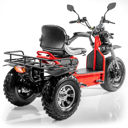 Daymak Boomerbeast® 2-D Heavy Duty AWD 3- Wheel Recreational Mobility Scooter