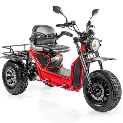 Daymak Boomerbeast® 2-D Heavy Duty AWD 3- Wheel Recreational Mobility Scooter