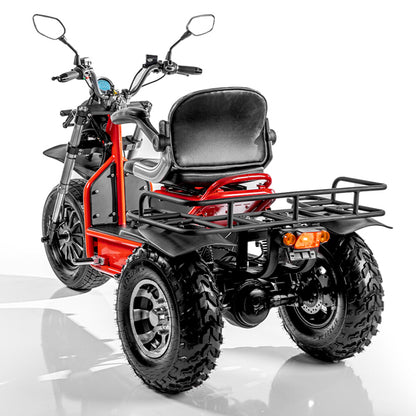 Daymak Boomerbeast® 2-D Heavy Duty AWD 3- Wheel Recreational Mobility Scooter