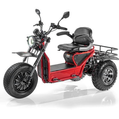 Daymak Boomerbeast® 2-D Heavy Duty AWD 3- Wheel Recreational Mobility Scooter