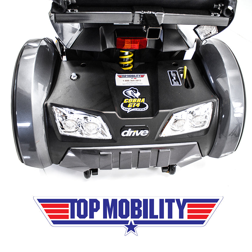 Drive® Cobra GT4-COBRAGT422CS-Heavy Duty Power Mobility Scooter