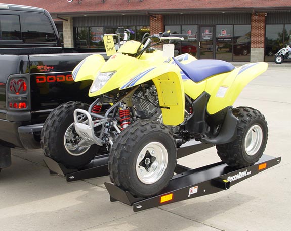 Extra Large Scooter Carrier with Double Loading Ramps