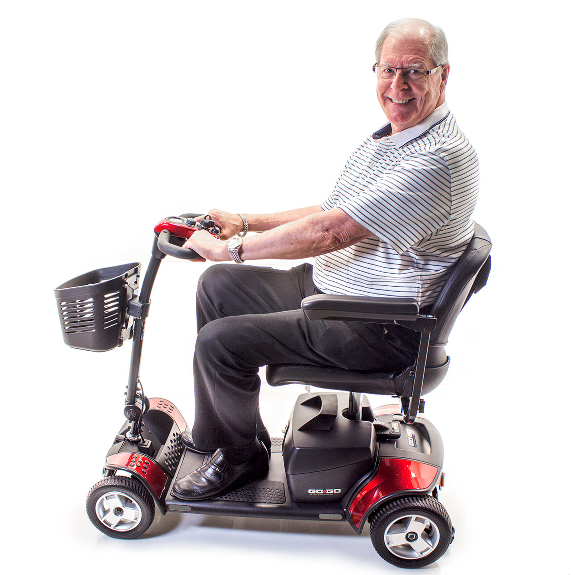 Go-Go Elite Traveller Plus 4 Wheel Travel Mobility Scooter