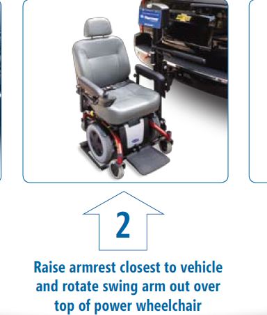 Harmar AL580 Next Generation Power Wheelchair Vehicle Lift