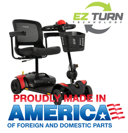 Pride SC442EMS Go Go Elite Traveller 2 Platinum 4 Wheel Mobility Scooter