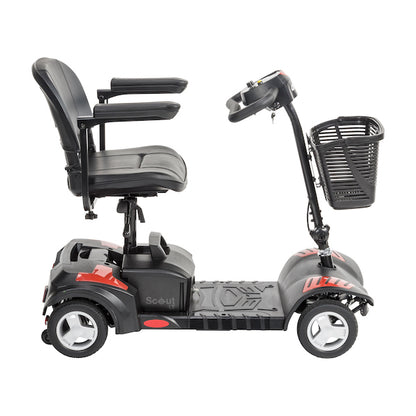 Drive® Scout LT- 4 Travel Mobility Power Scooter