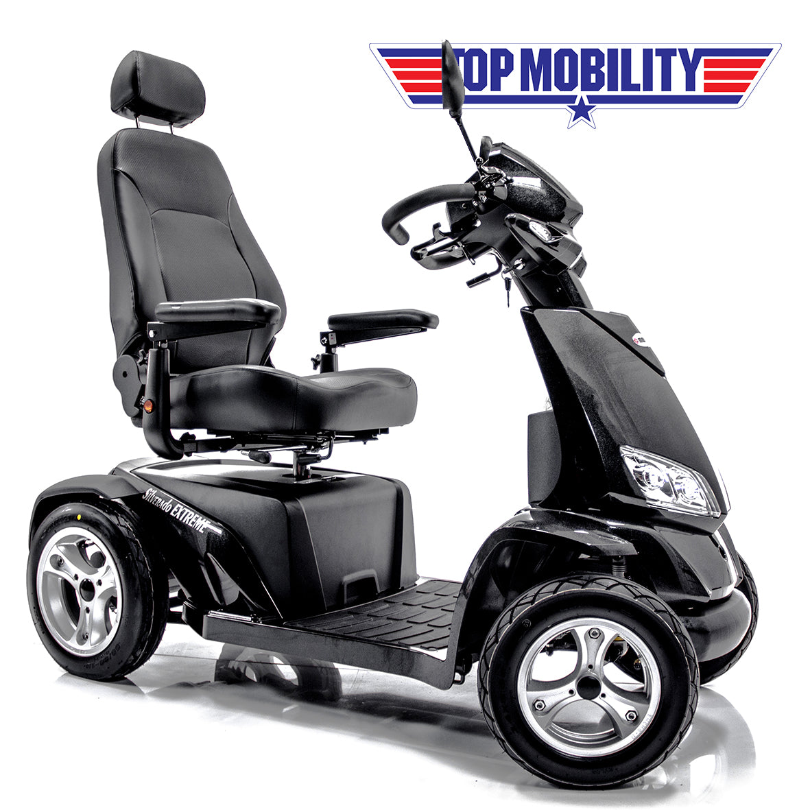 Merits® Silverado Extreme-S941L-4-Wheel Heavy Duty Mobility Scooter