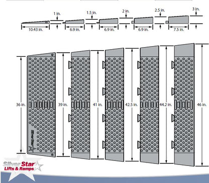 Harmar Rubber Threshold Ramp