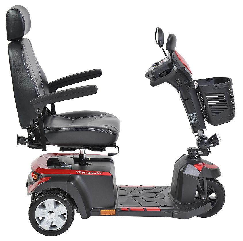 Drive® Ventura DLX-320CS-3-Wheel Power Mid-Size Mobility Scooter