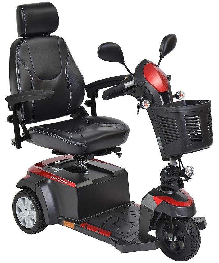 Drive® Ventura DLX-320CS-3-Wheel Power Mid-Size Mobility Scooter